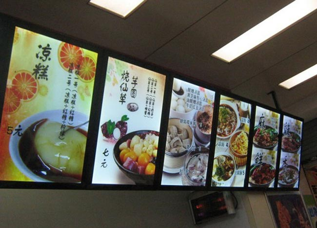 餐廳廣告燈箱招牌如何設(shè)計才能吸引顧客？